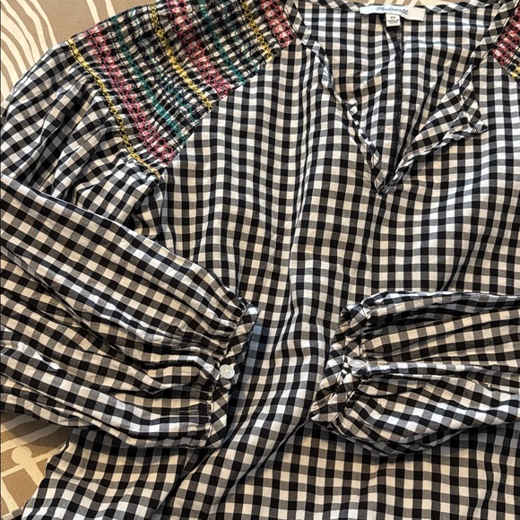 MADEWELL gingham top NWOT - Picture 10 of 10